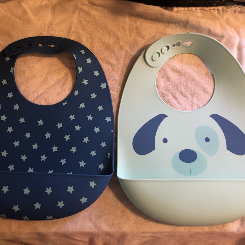 Cloud Island Silicone Bib